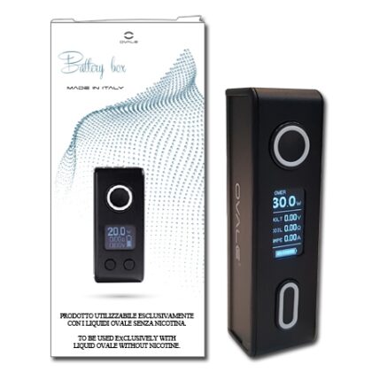 Battery Box Ovale - 3200 mAh - NERO