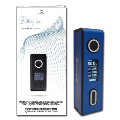 Battery Box Ovale - 3200 mAh - BLU