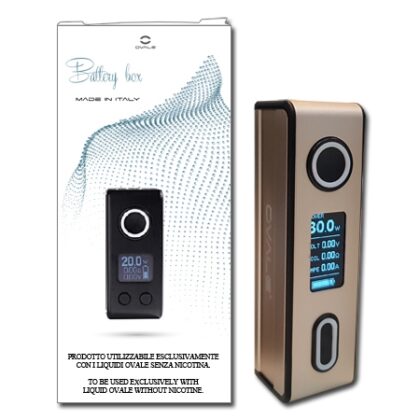 Battery Box Ovale - 3200 mAh - GOLD