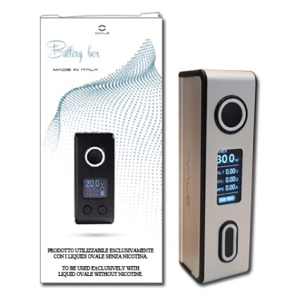 Battery Box Ovale - 3200 mAh - SILVER Seconda Scelta