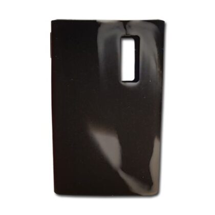 Custodia in silicone Ovale Genus - BIANCO / NERO