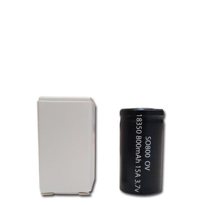 Batteria al litio 18350 - 800/900 mAh