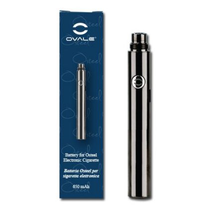 Batteria Ovale Osteel - 650 mAh - NERO