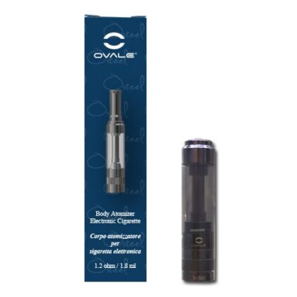 Serbatoio Ovale Osteel - 1,8 ml - NERO