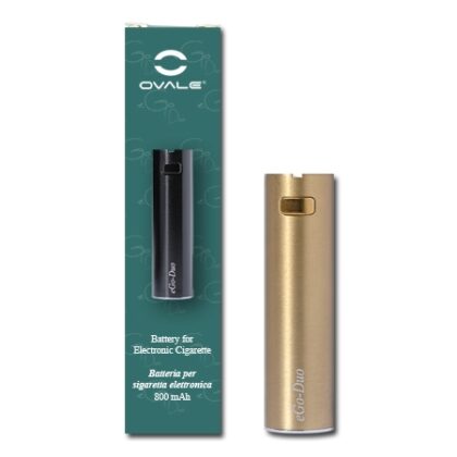 Batteria Ovale eGo-Duo - 800 mAh - ORO
