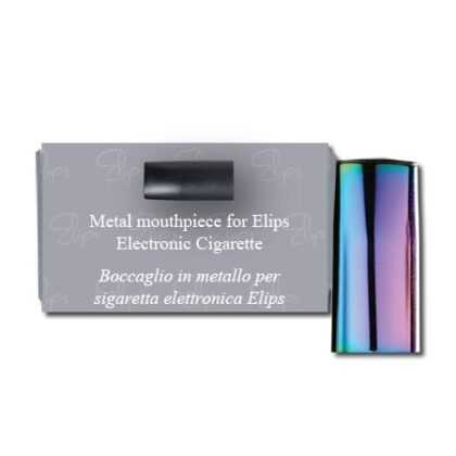 Ovale eLips boccaglio in metallo - MULTICOLORE