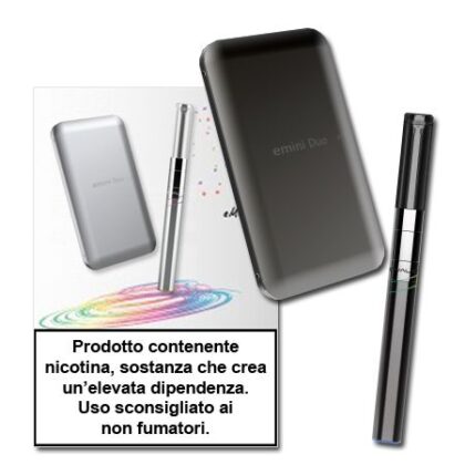 Ultimi pezzi - Kit Emini Duo - NERO